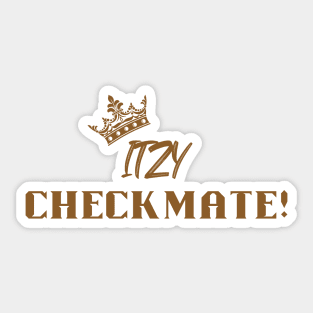 Itzy Checkmate - Itzy Guess Who - Itzy Sneakers - Itzy Comeback - Itzy Voltage Sticker